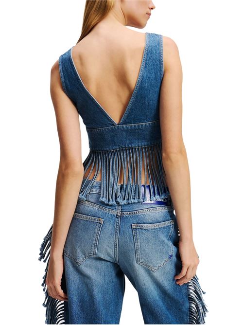 Top donna in denim Karl Lagerfeld jeans | A2W110221DE